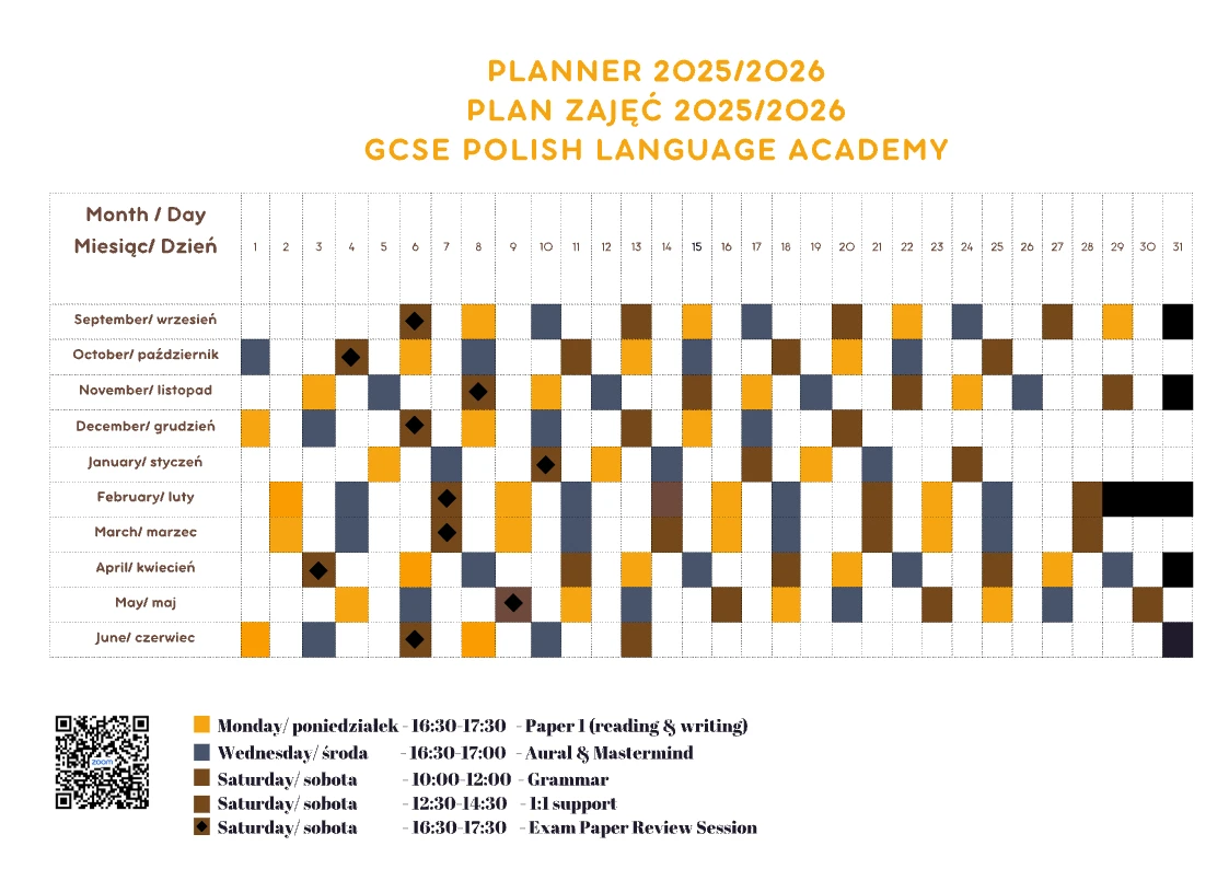 GCSE Academy Planner 2025-2026