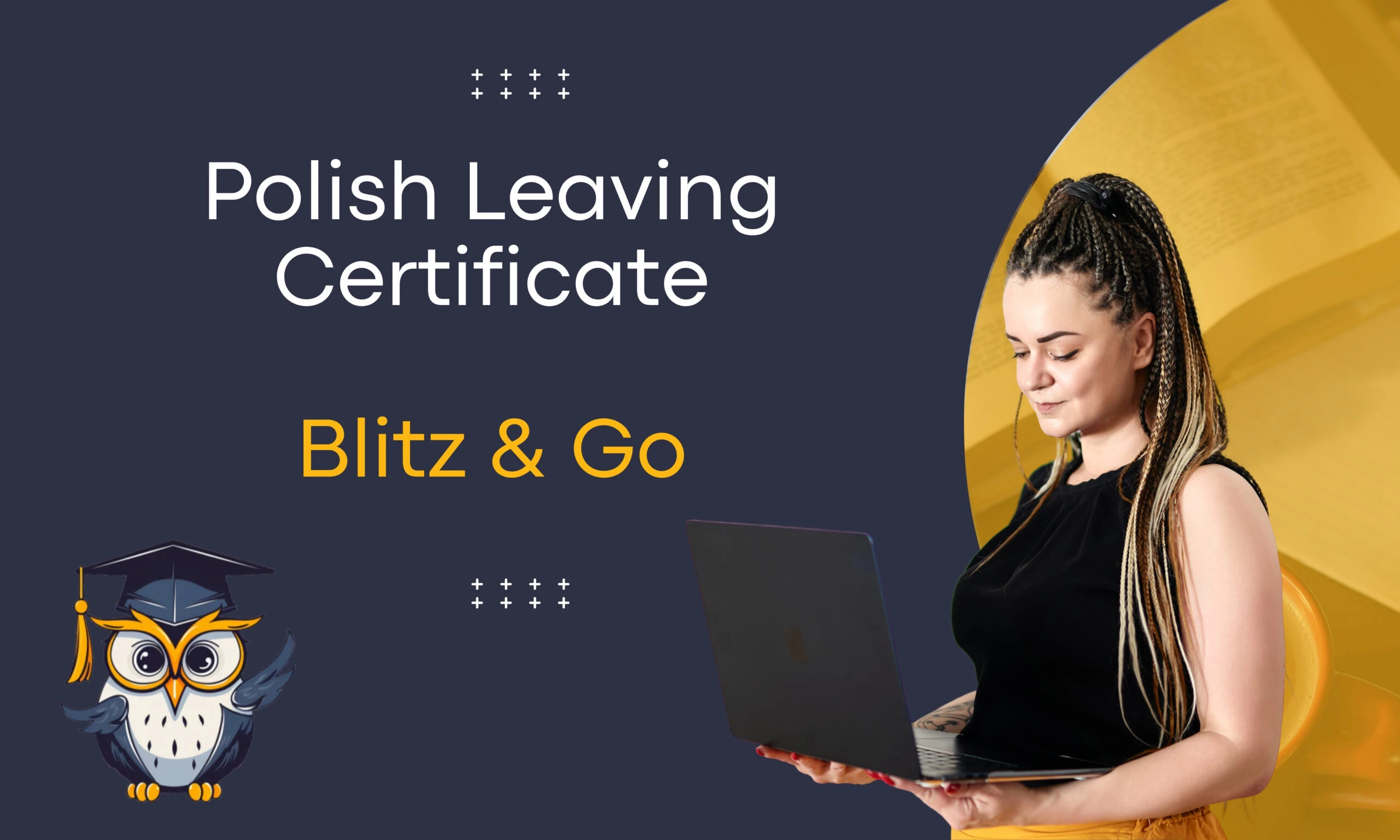 A promotional graphic for “Leaving Cert Blitz & Go” by Sylwia Karolina Janiec.
