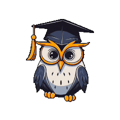 Owl Logo - animated mascot of Polish Online by Sylwia Karolina Janiec